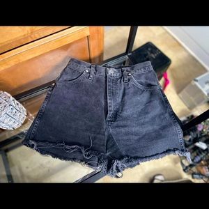 Wrangler Distressed Cut-Offs